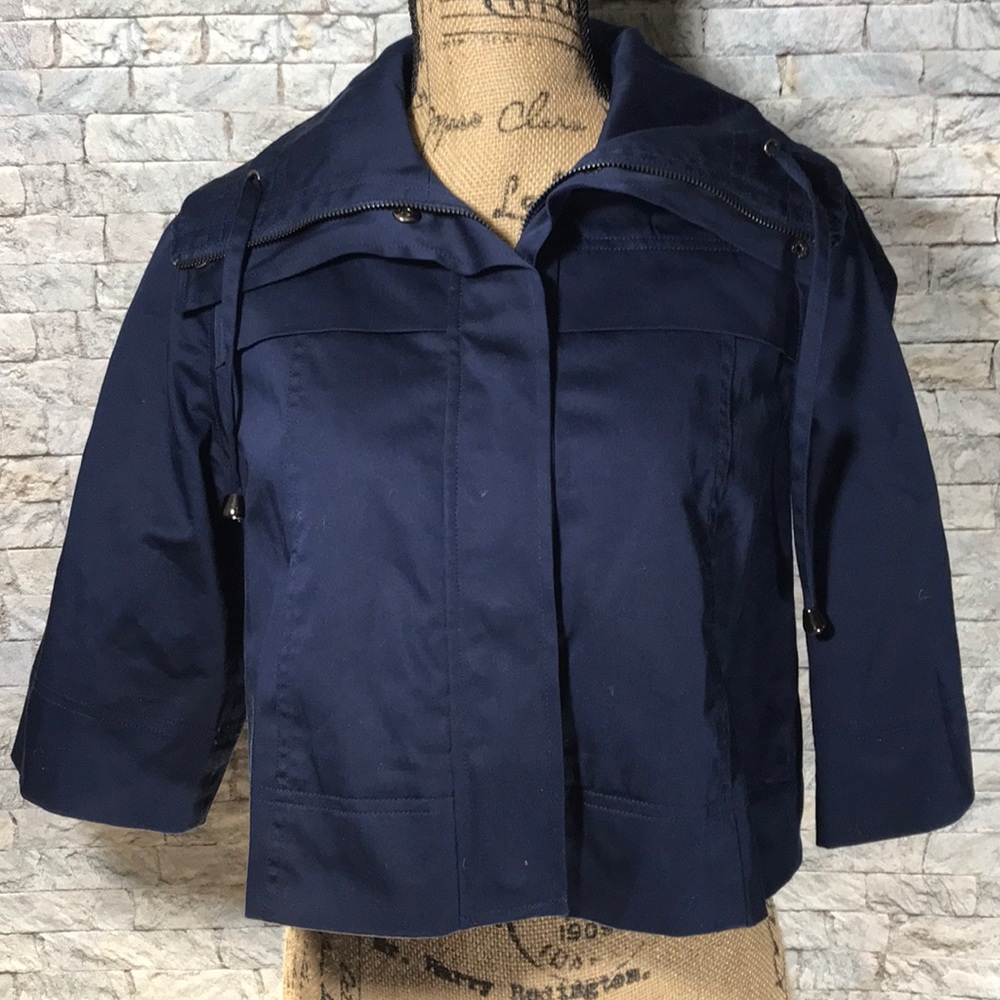 2/$30 FOREVER 21 | Lightweight Coat | Blue | M